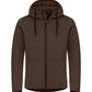 Pemberton Hood Full Zip Men - Dark Mocca