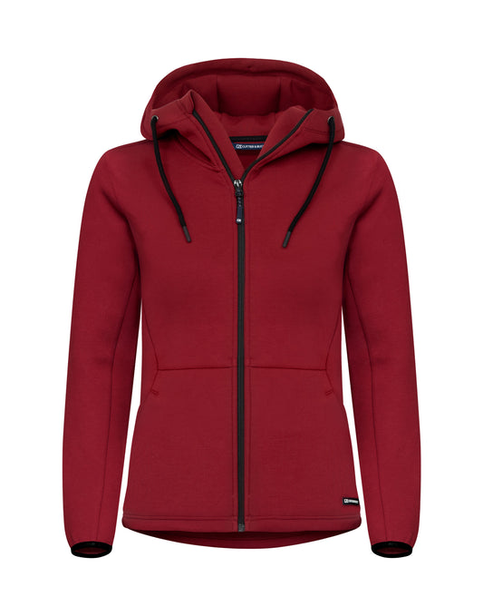 Pemberton Hood Full Zip Women - Biking Red