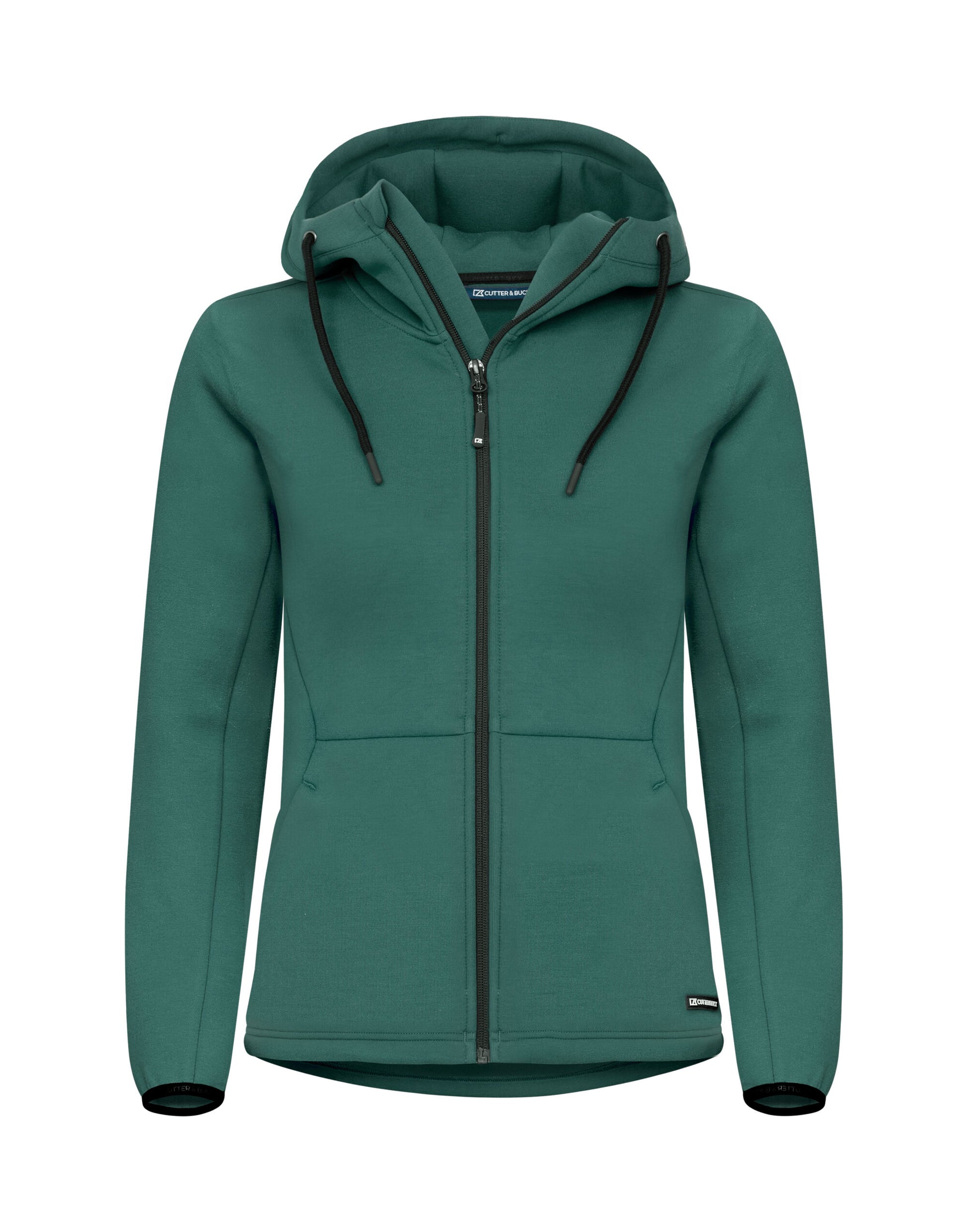 Pemberton Hood Full Zip Women - Pine Green