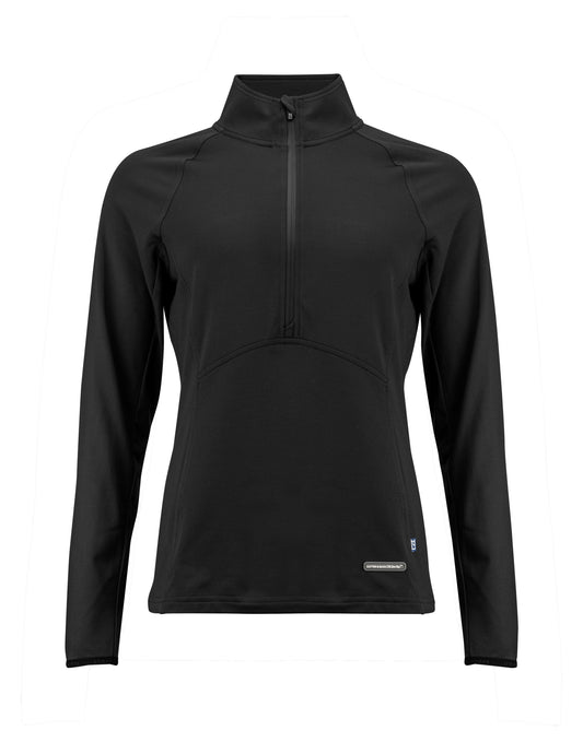 Adapt Half Zip Women - Black