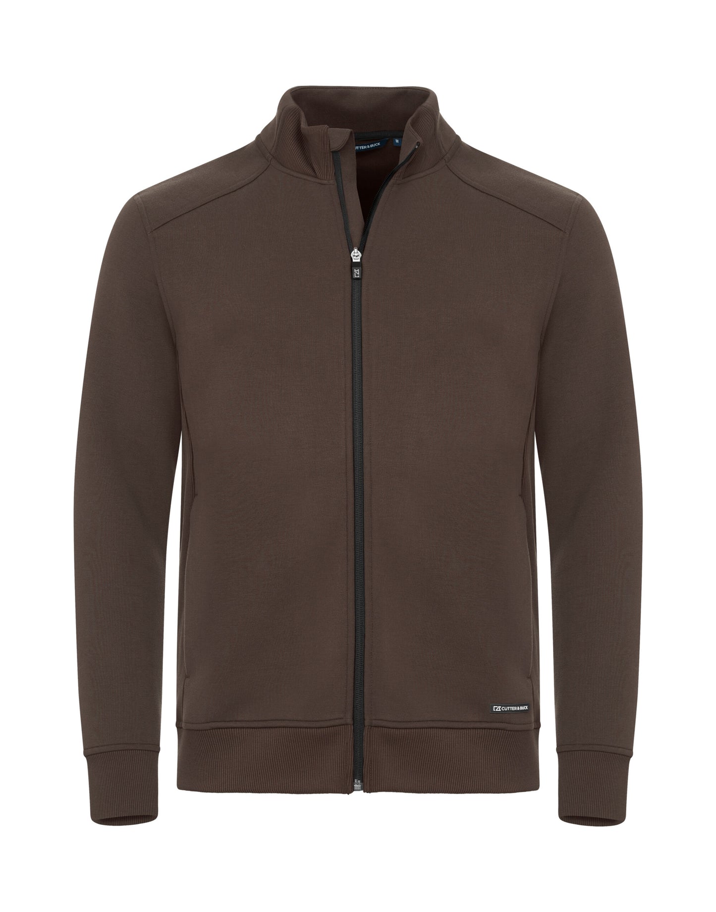 Pemberton Cardigan Full Zip Men - Dark Mocca