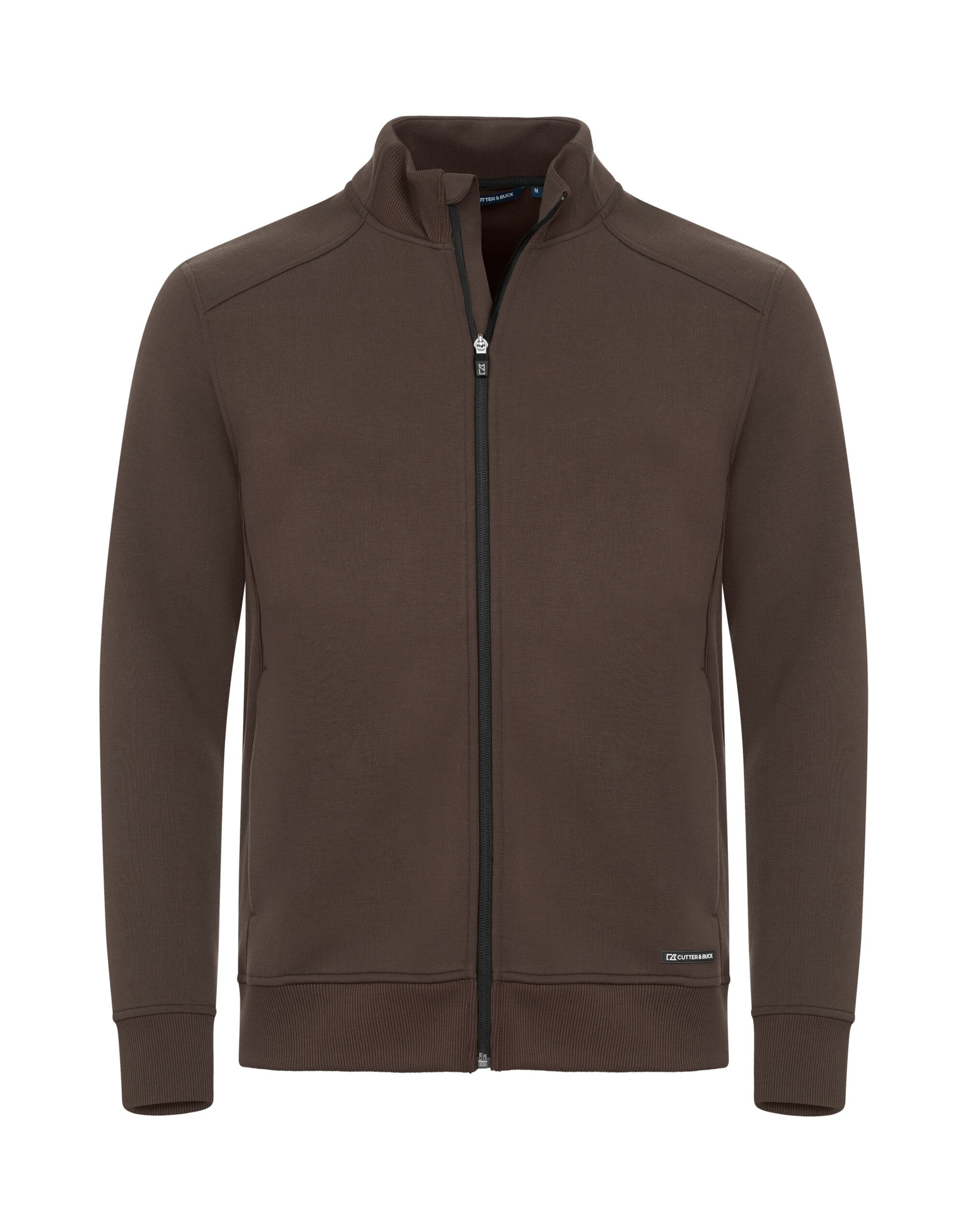 Pemberton Cardigan Full Zip Men - Dark Mocca