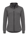 Pemberton Cardigan Full Zip Women - Anthracite Melange