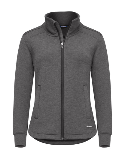 Pemberton Cardigan Full Zip Women - Anthracite Melange