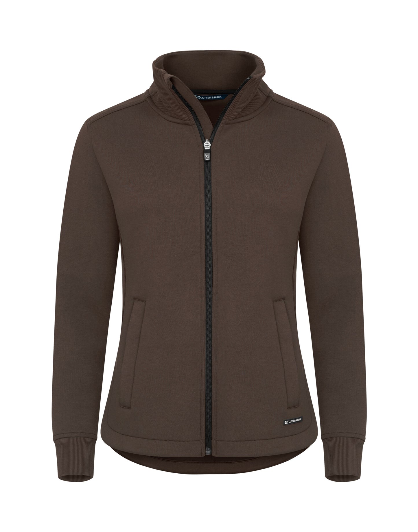 Pemberton Cardigan Full Zip Women - Dark Mocca