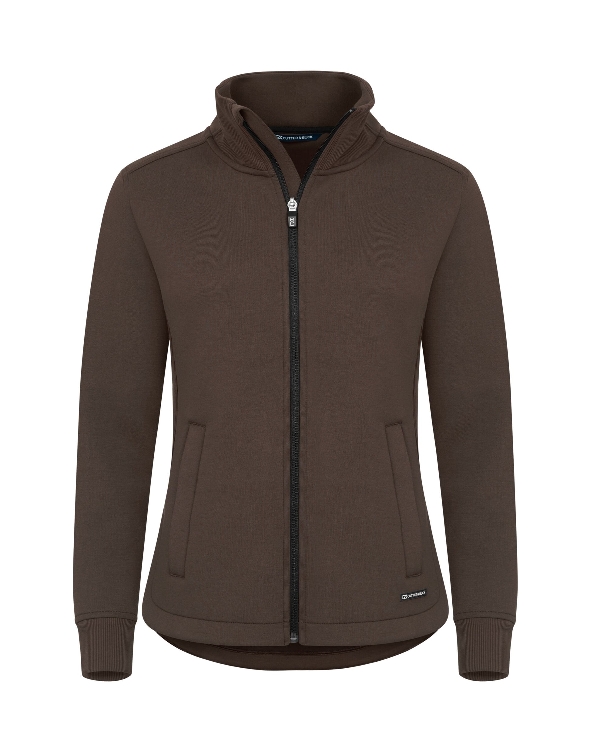 Pemberton Cardigan Full Zip Women - Dark Mocca
