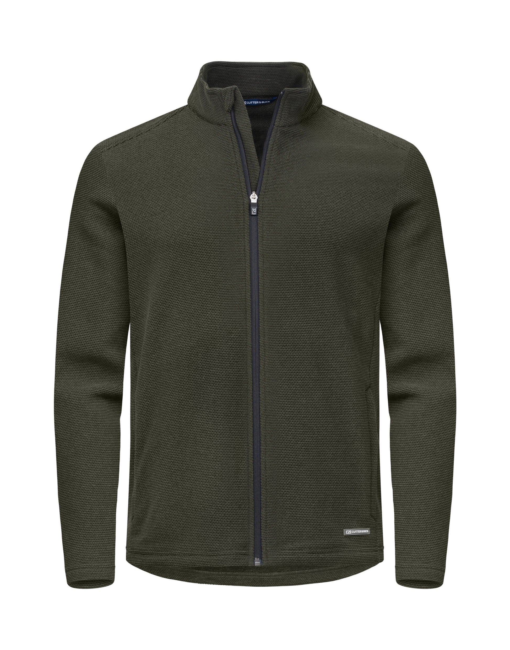 Hunts Point Fleece Full Zip Men - Ivy Green