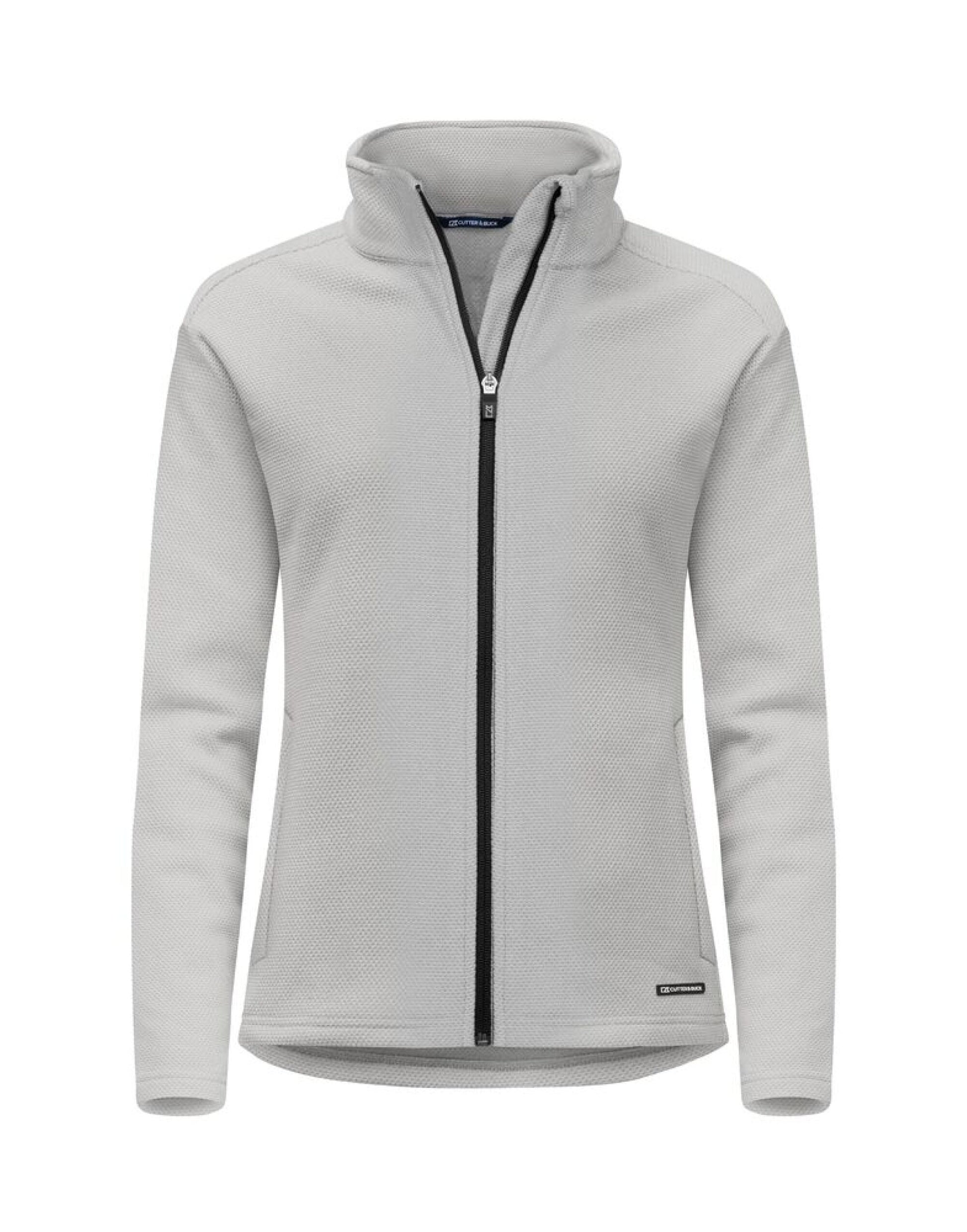 Hunts Point Fleece Full Zip Women - Silver