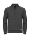 Pemberton Half Zip Men - Anthracite Melange
