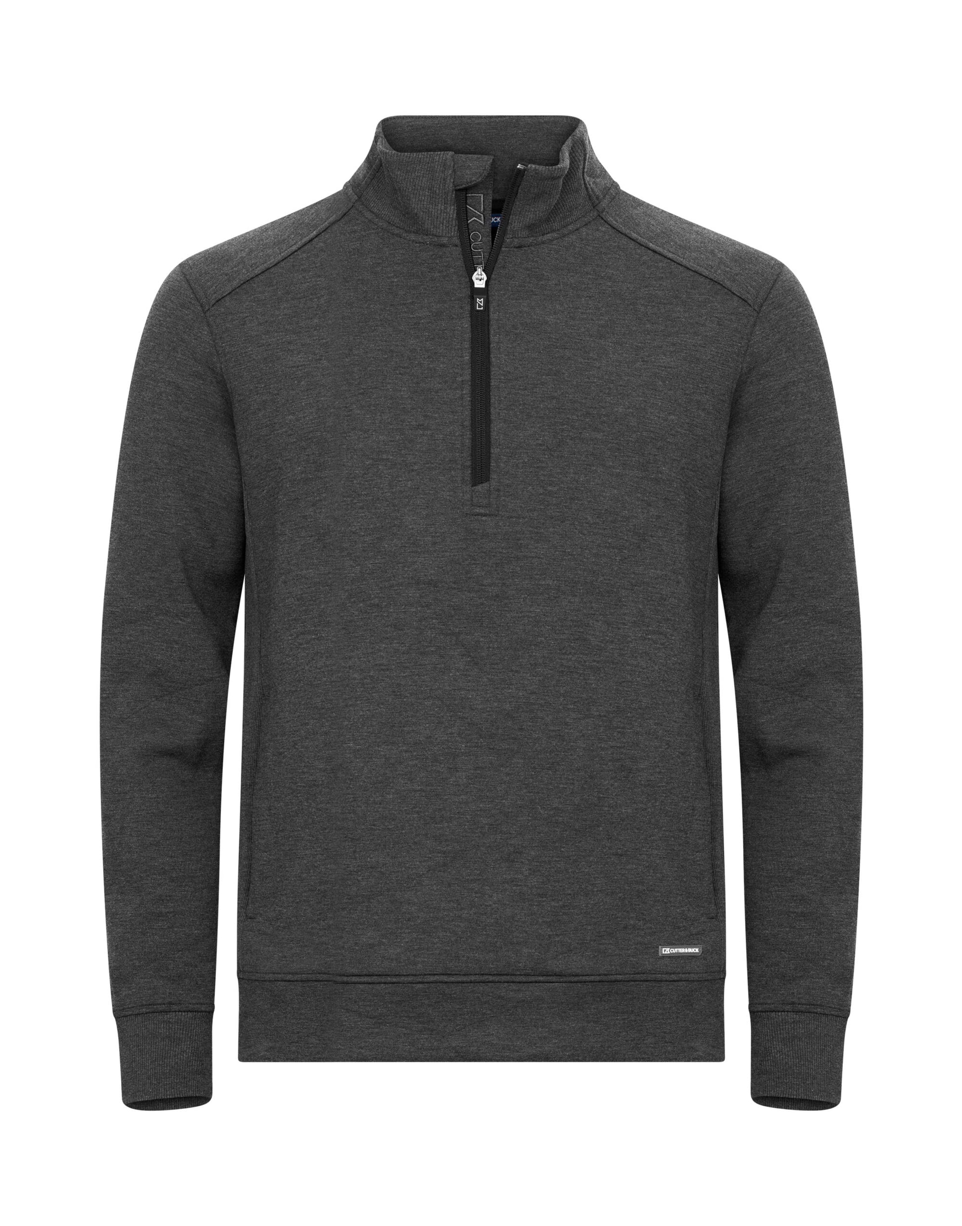 Pemberton Half Zip Men - Anthracite Melange