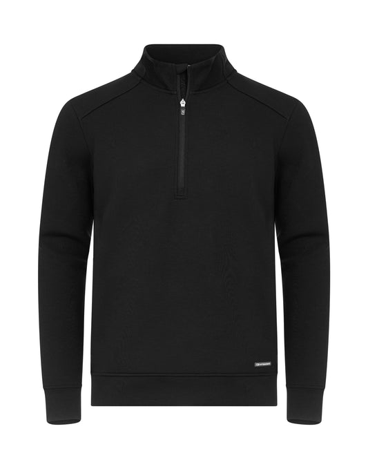 Pemberton Half Zip Men - Black