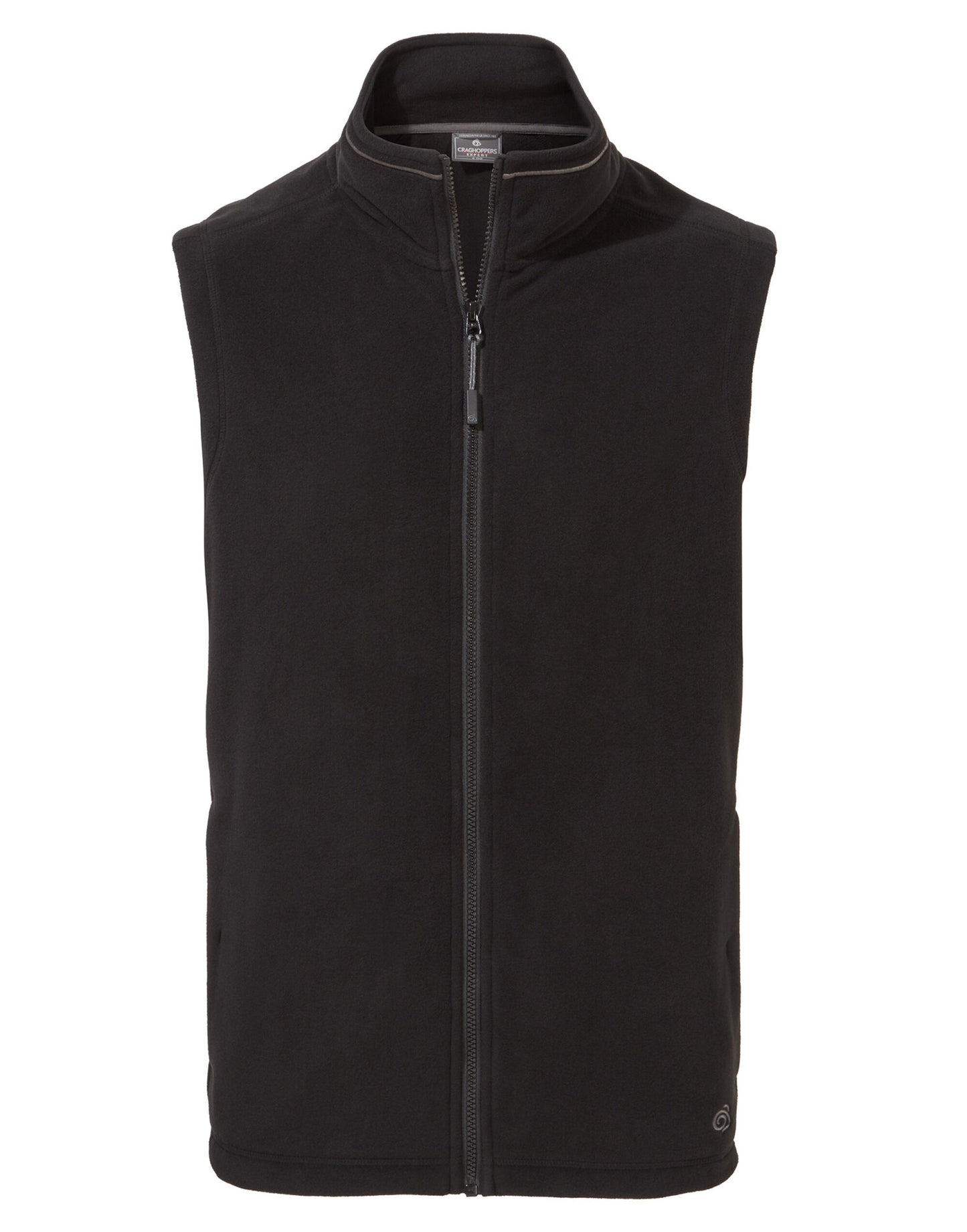 Corey Fleece Vest - Black