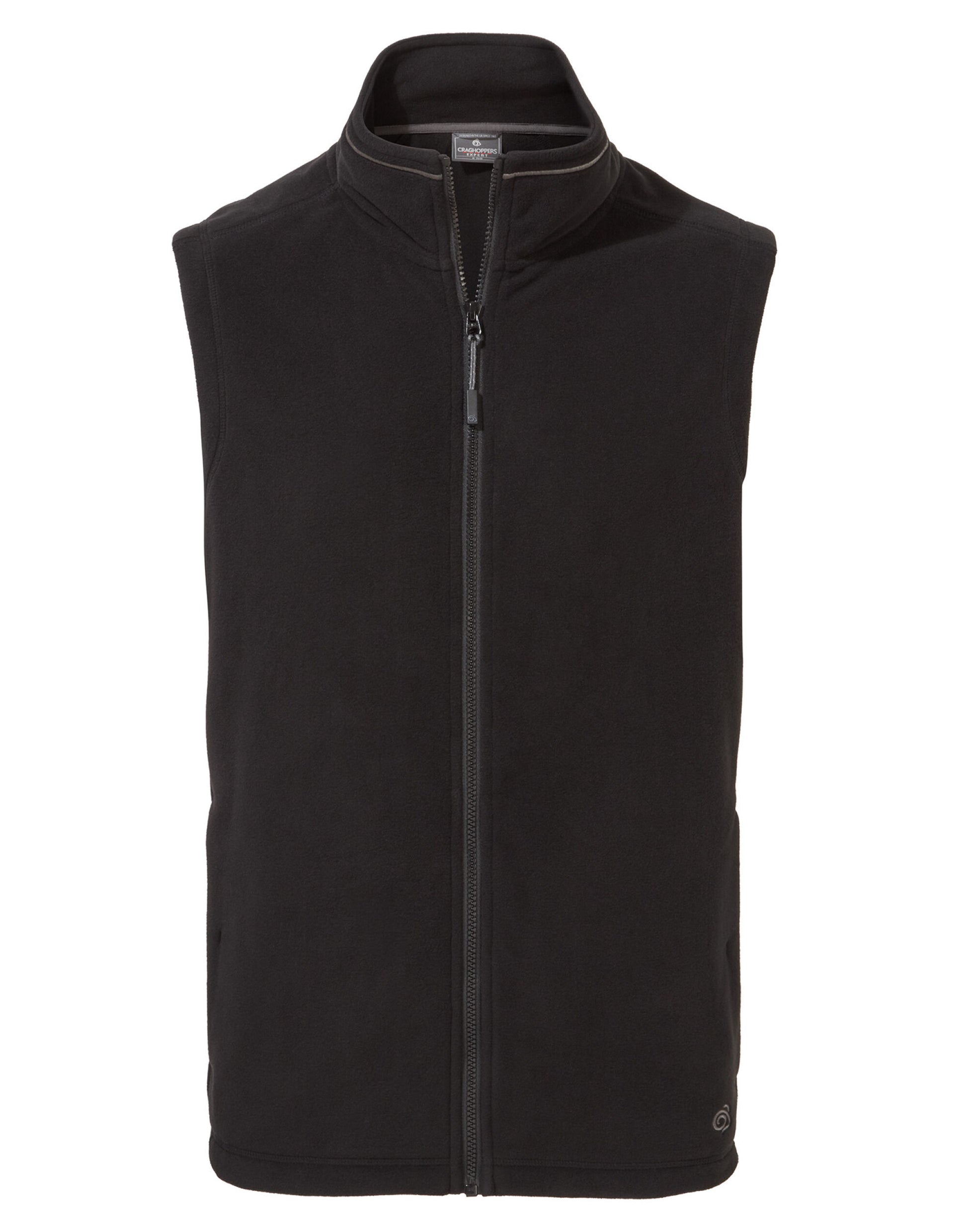 Corey Fleece Vest - Black