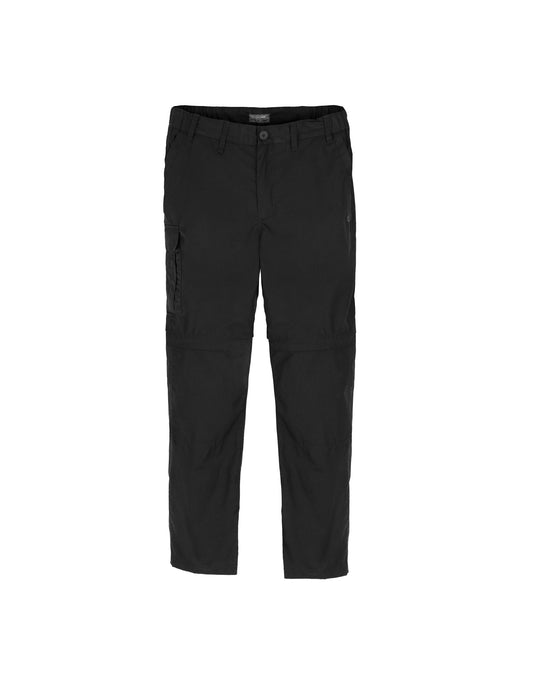 Men's Expert Kiwi Tailored Convertible Trousers (Short) - Black