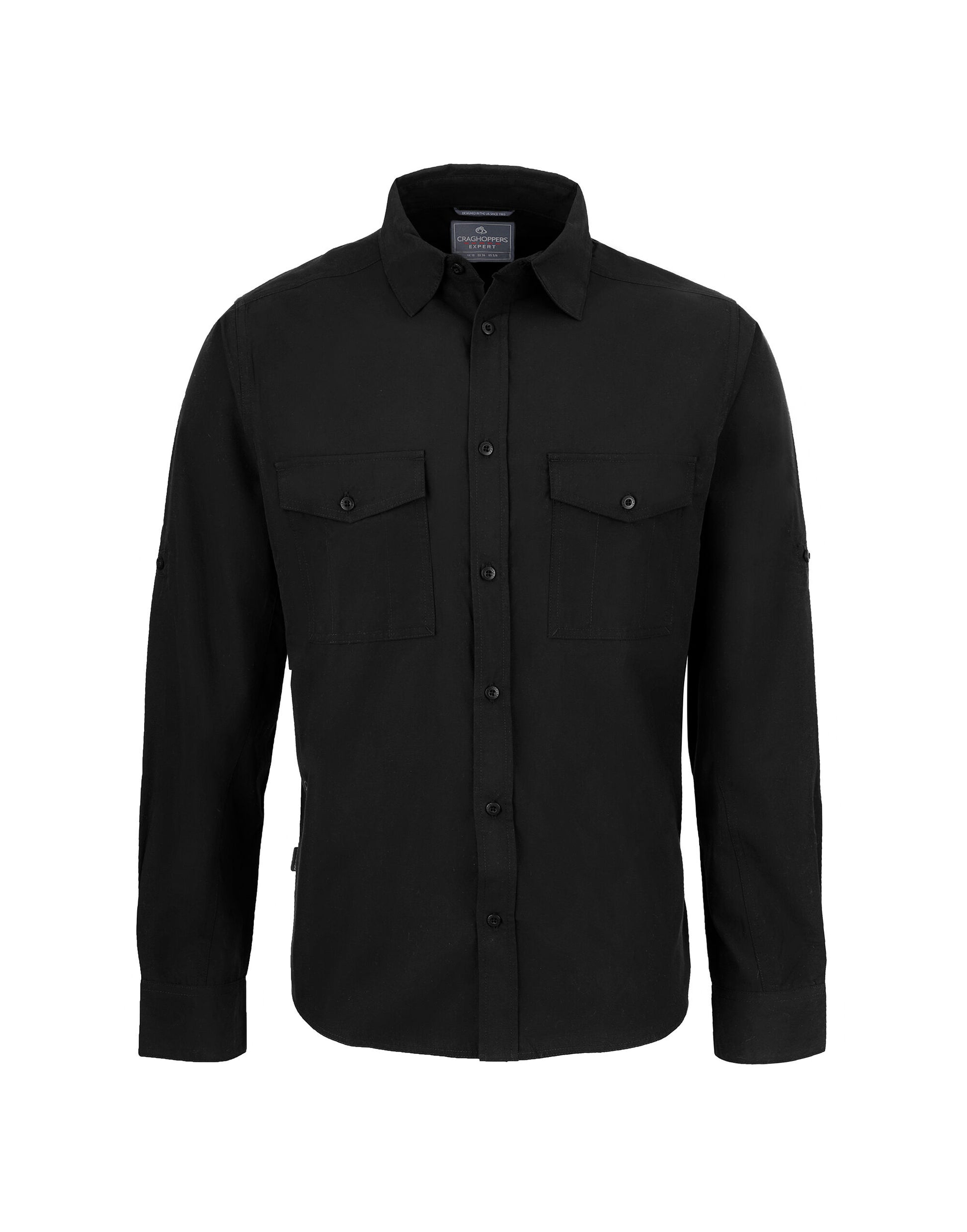 Men's Kiwi Long Sleeved Shirt - Black