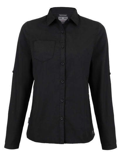 Women's Kiwi Long Sleeved Shirt - Black
