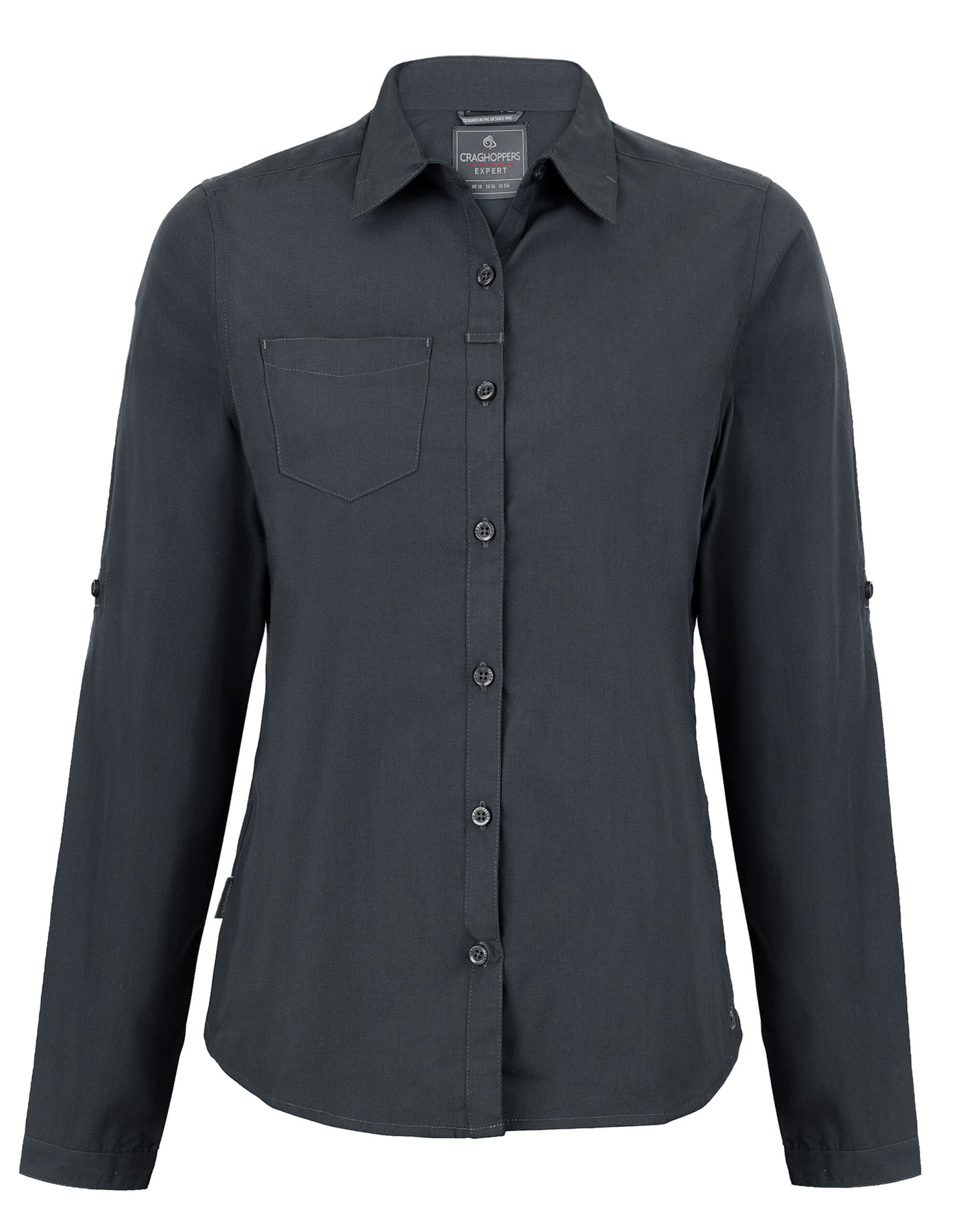 Women's Kiwi Long Sleeved Shirt - Carbon Grey