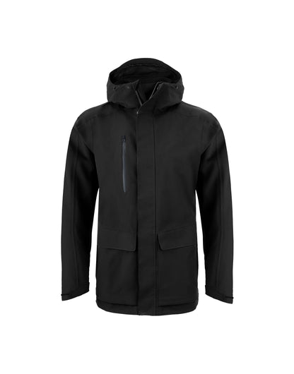 Kiwi Pro Stretch Long Jacket - Black