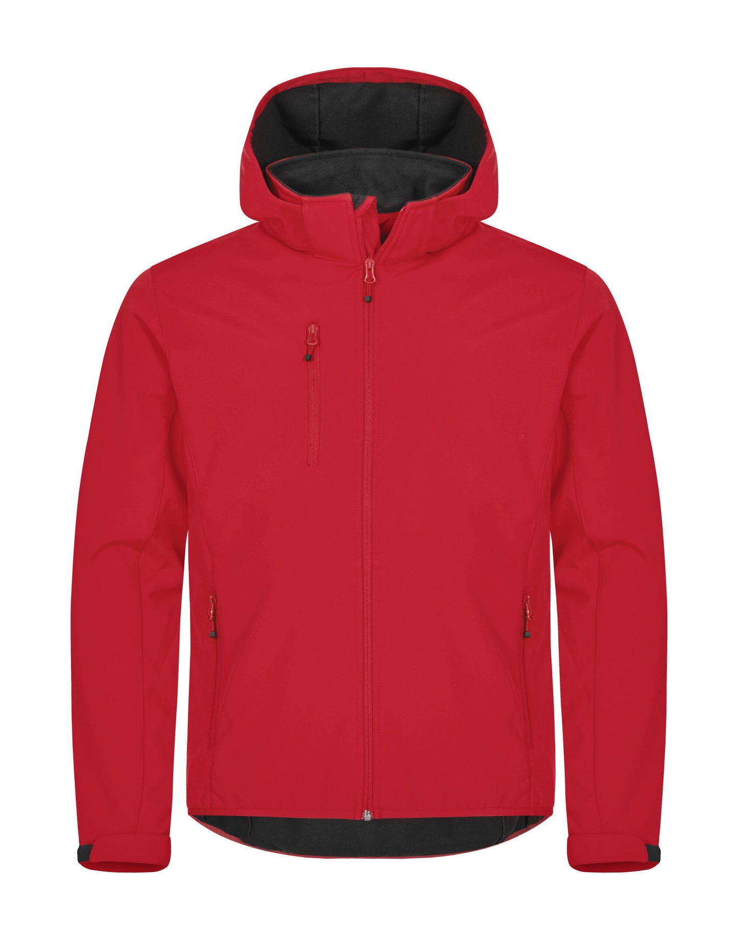 Classic Softshell Hoody - Red