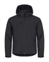 Classic Softshell Hoody - Black