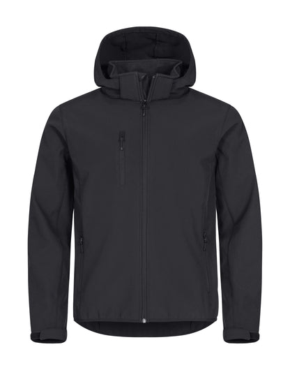 Classic Softshell Hoody - Black