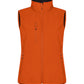 Ladies Classic Softshell Vest - Blood Orange