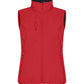 Ladies Classic Softshell Vest - Red