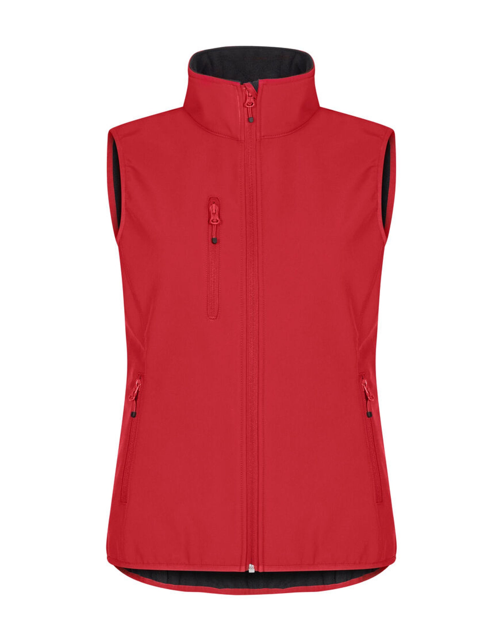 Ladies Classic Softshell Vest - Red