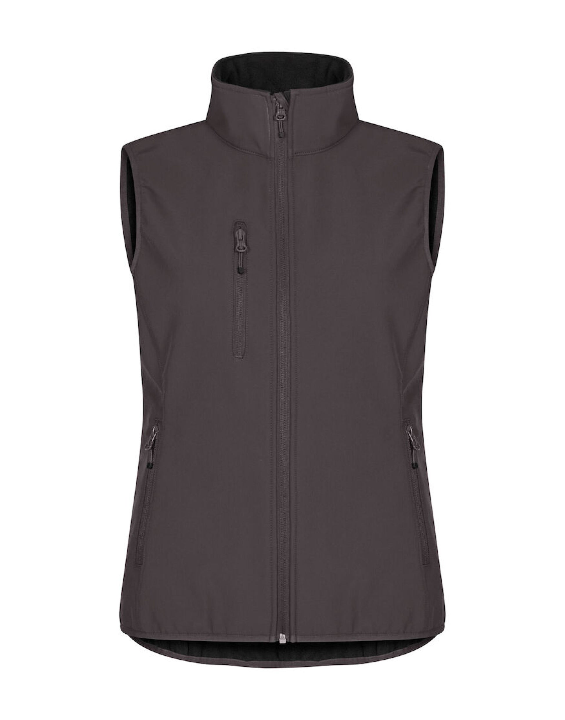 Ladies Classic Softshell Vest - Dark Grey