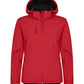 Ladies Classic Softshell Hoody - Red