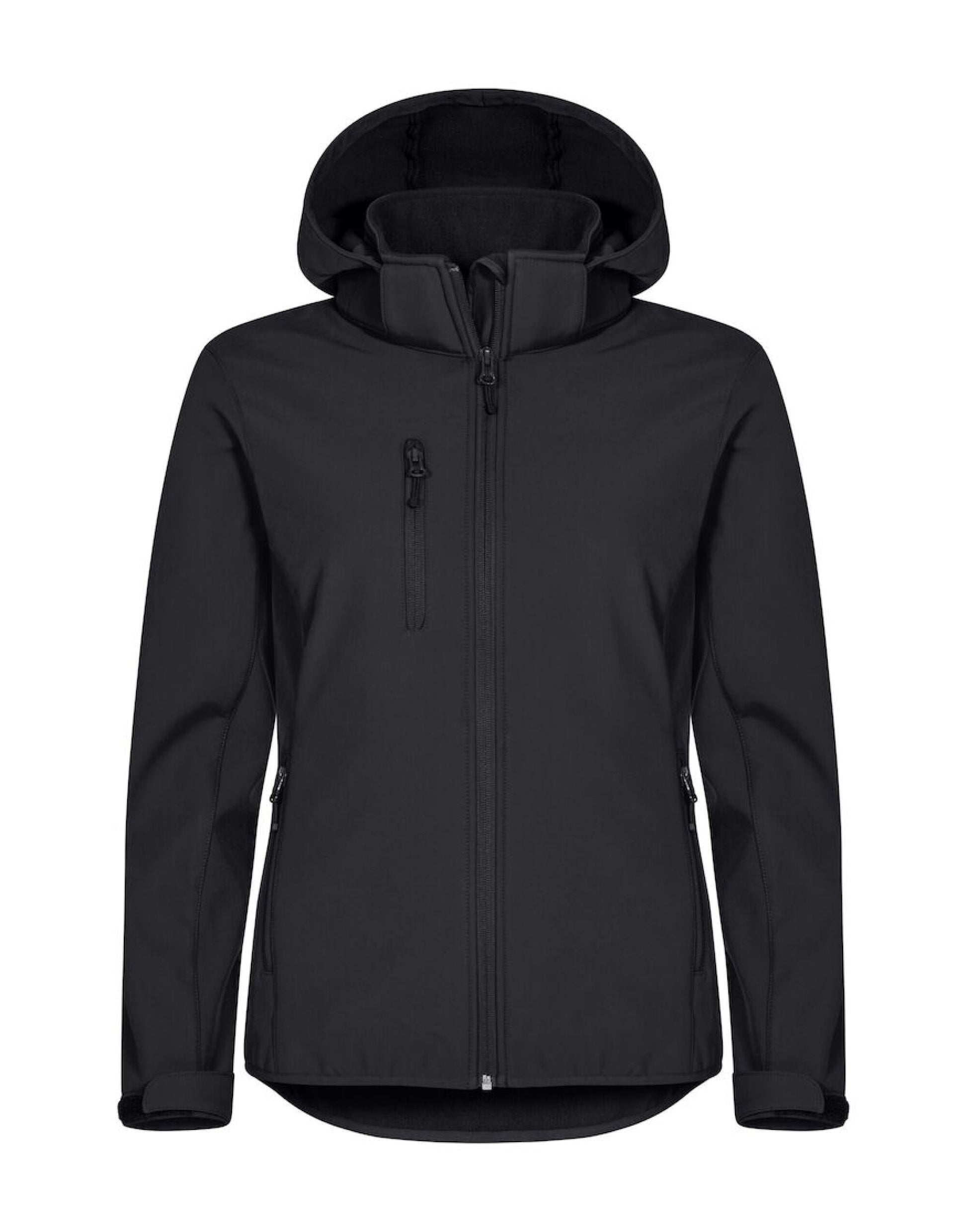 Ladies Classic Softshell Hoody - Black