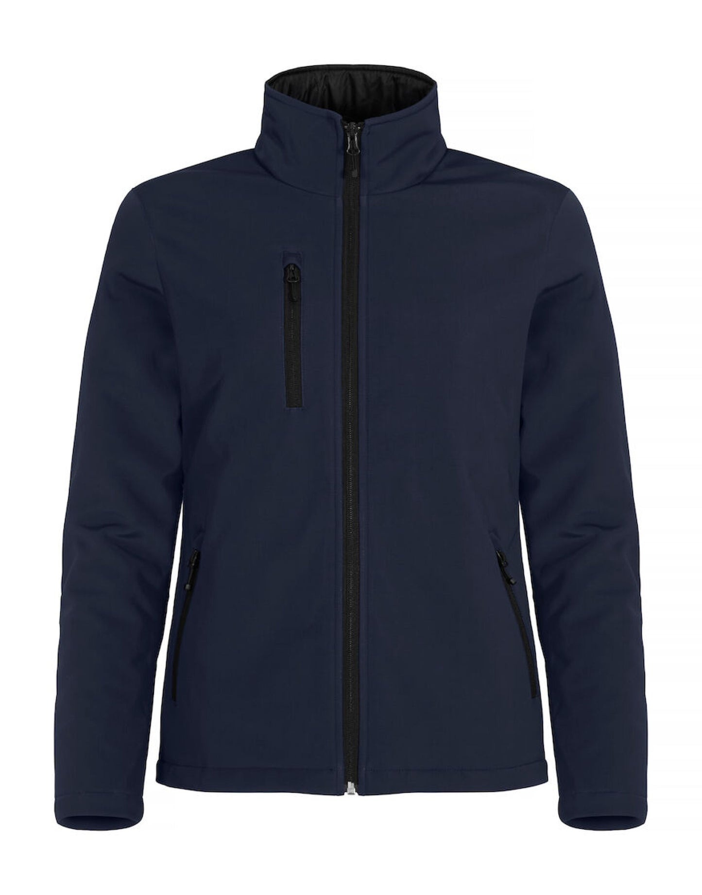 Ladies Padded Softshell - Dark Navy