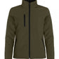 Ladies Padded Softshell - Fog Green