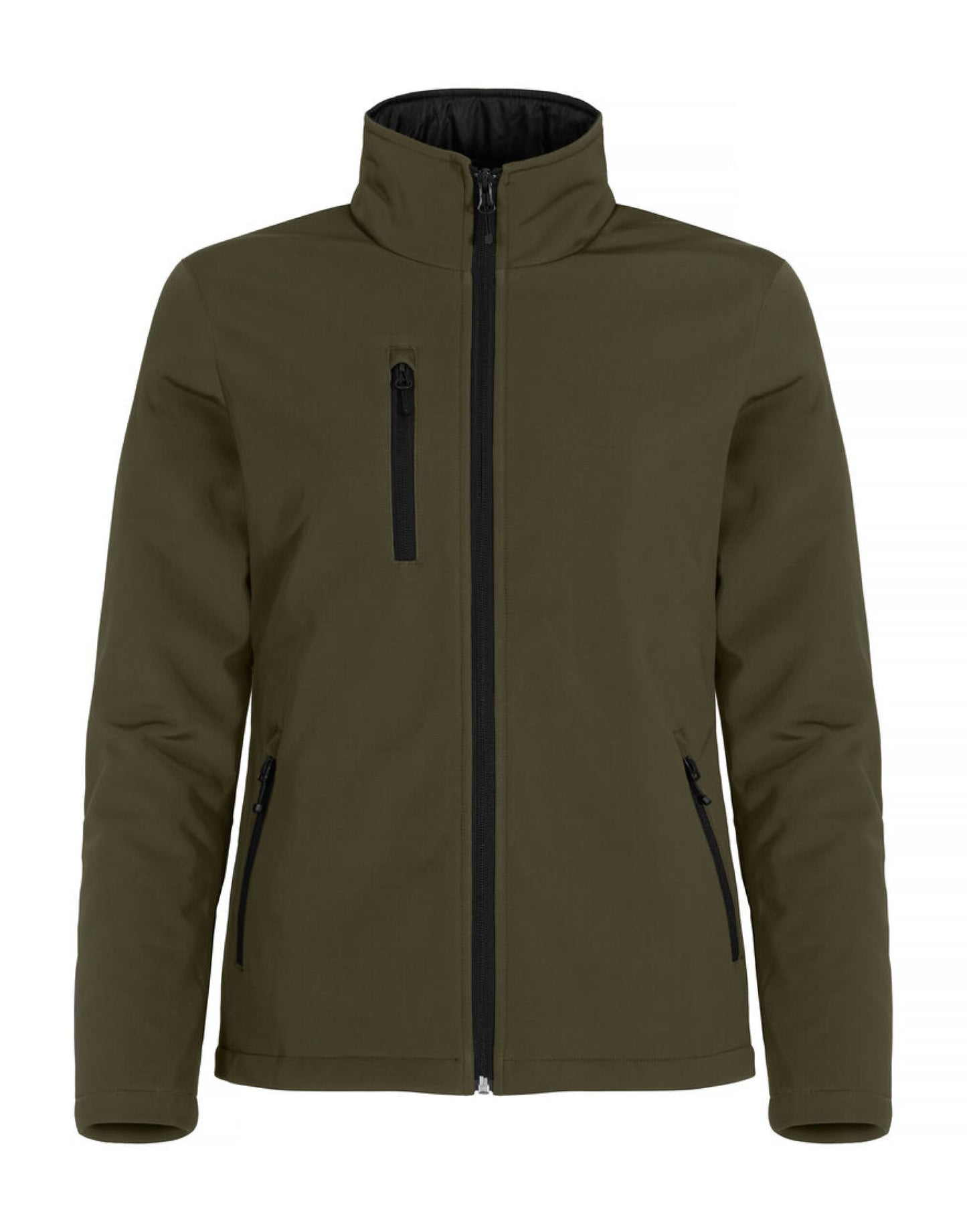 Ladies Padded Softshell - Fog Green