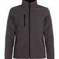 Ladies Padded Softshell - Dark Grey