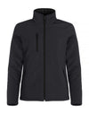 Ladies Padded Softshell - Black
