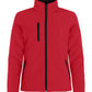 Ladies Padded Softshell - Red