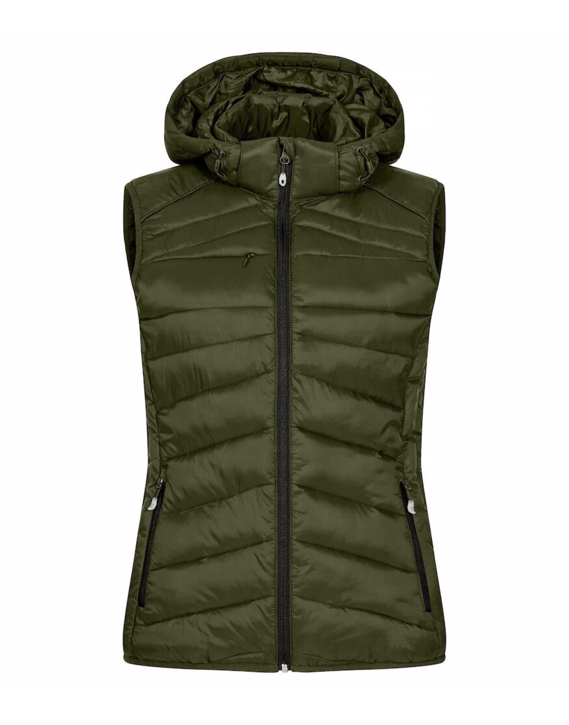 Ladies Idaho Vest - Fog Green