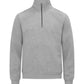 Miami Half Zip _x000D_ - Grey Melange