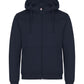 Miami Full Zip Hoody - Dark Navy