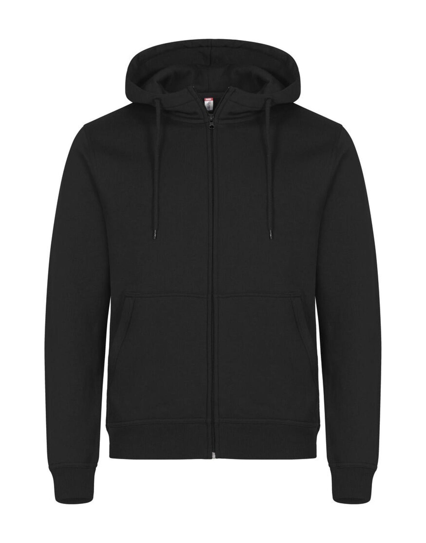 Miami Full Zip Hoody - Black