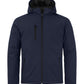 Padded Hoody Softshell - Dark Navy