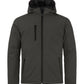 Padded Hoody Softshell - Dark Grey