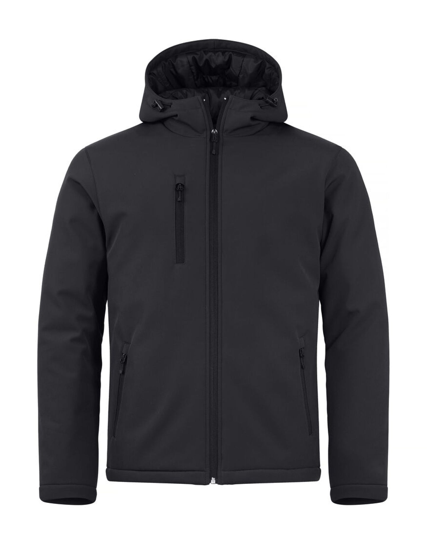 Padded Hoody Softshell - Black