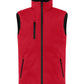 Padded Softshell Vest - Red