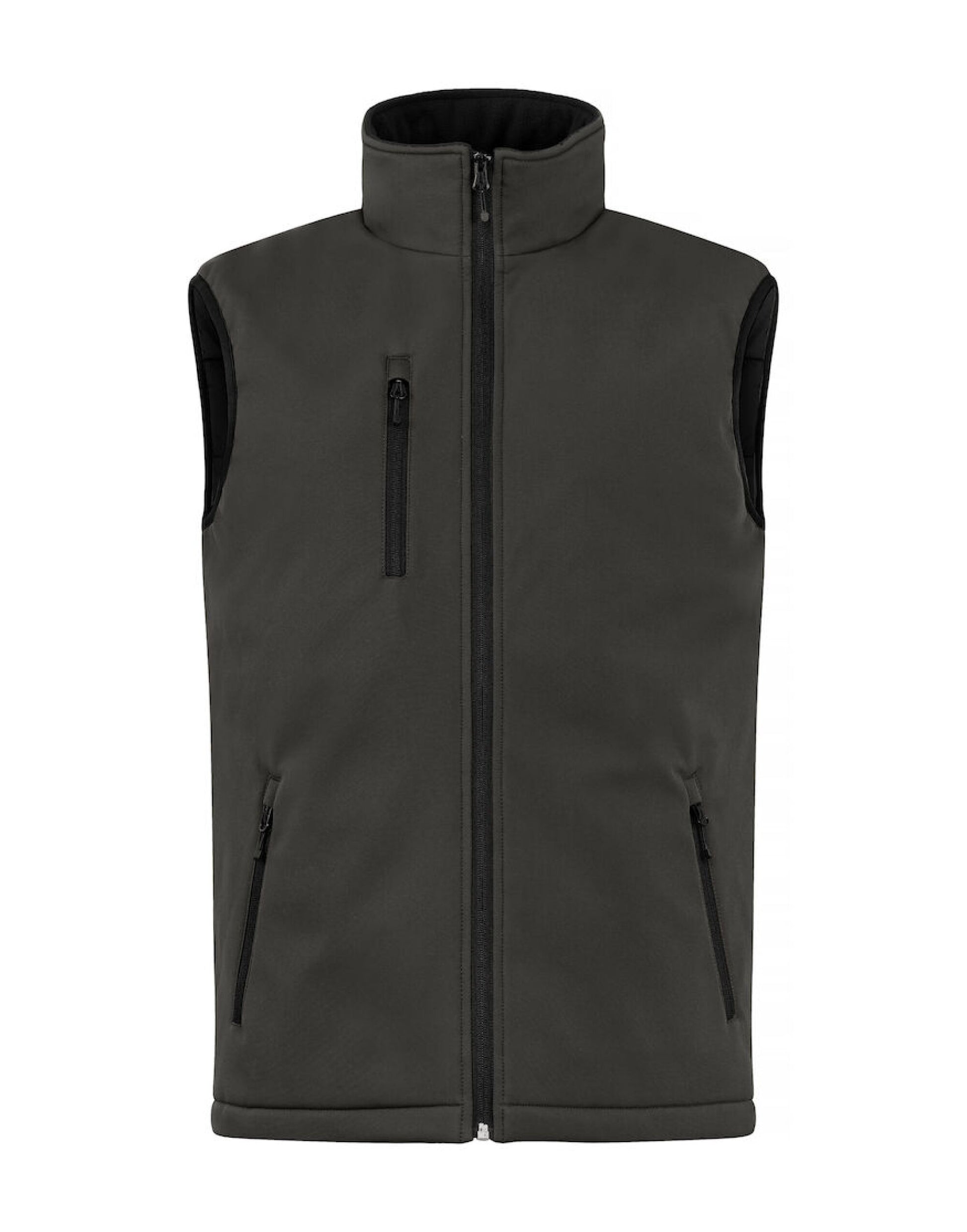 Padded Softshell Vest - Dark Grey