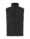 Padded Softshell Vest - Black