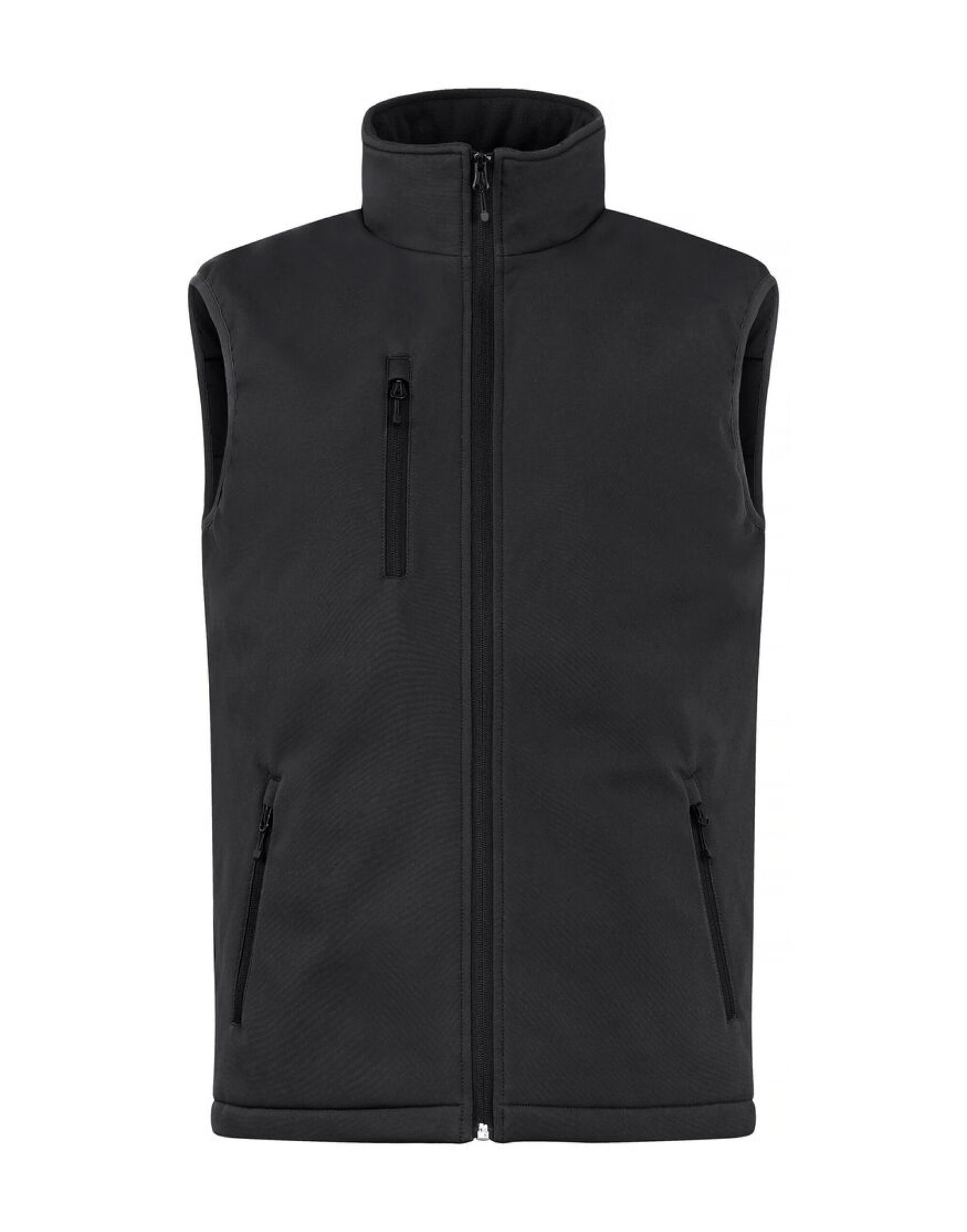 Padded Softshell Vest - Black