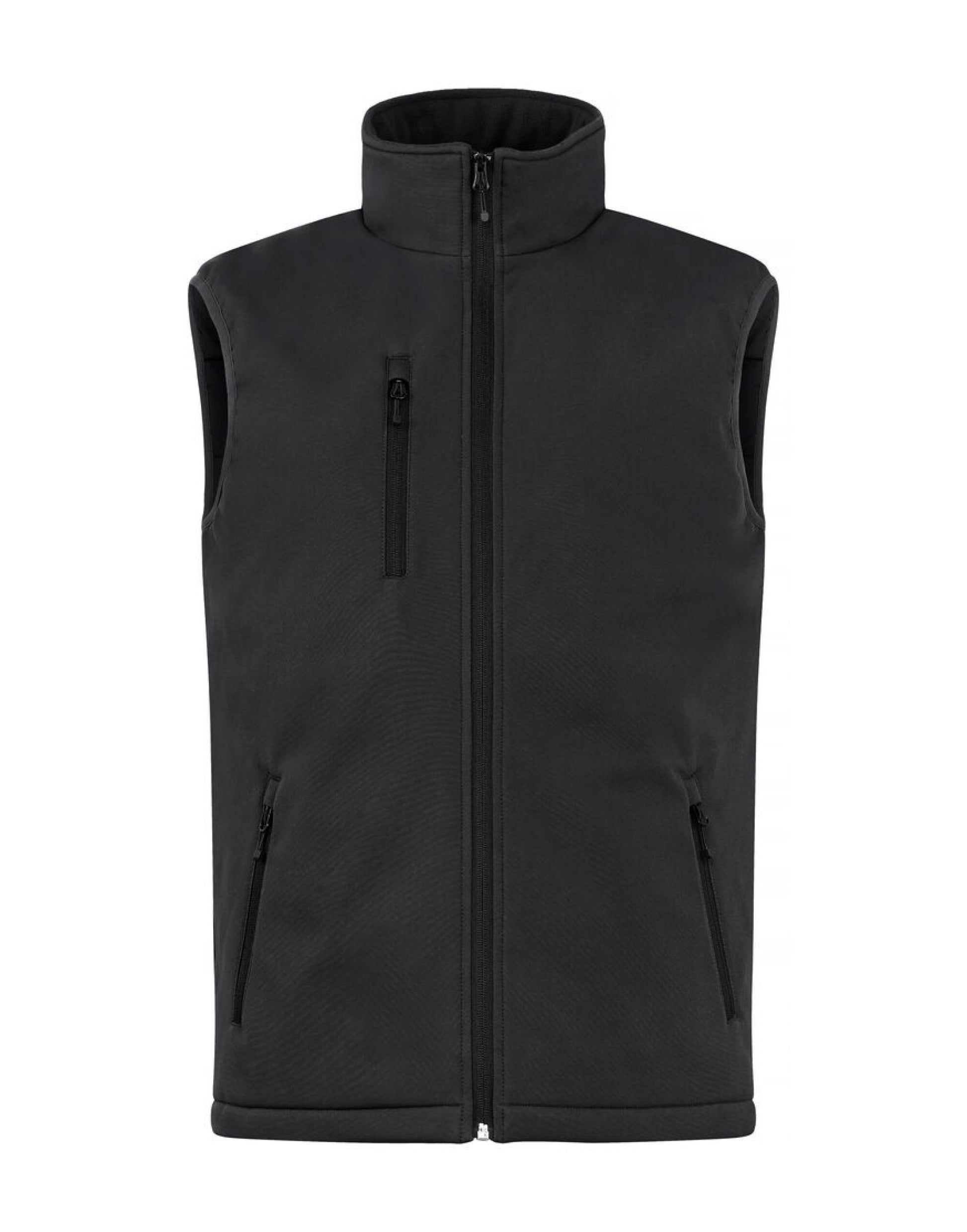 Padded Softshell Vest - Black