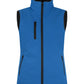 Ladies Padded Softshell Vest - Royal Blue
